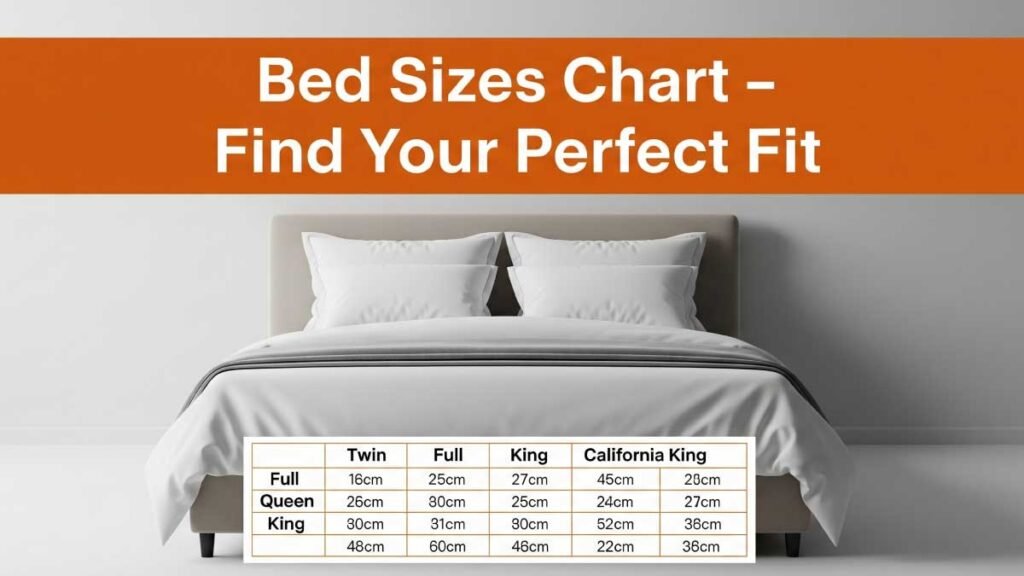 Bed Sizes Chart