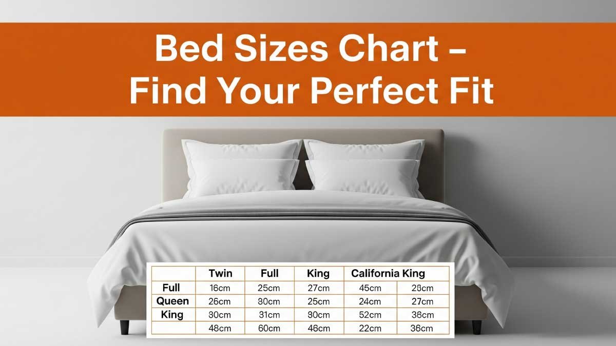 Bed Sizes Chart