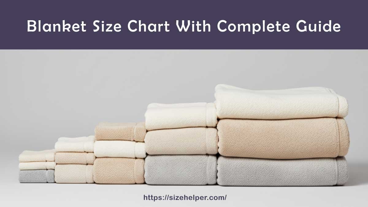 Blanket Size Chart