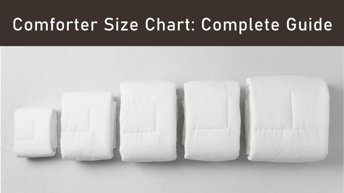 Comforter Size Chart