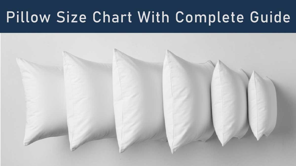 Pillow Size Chart