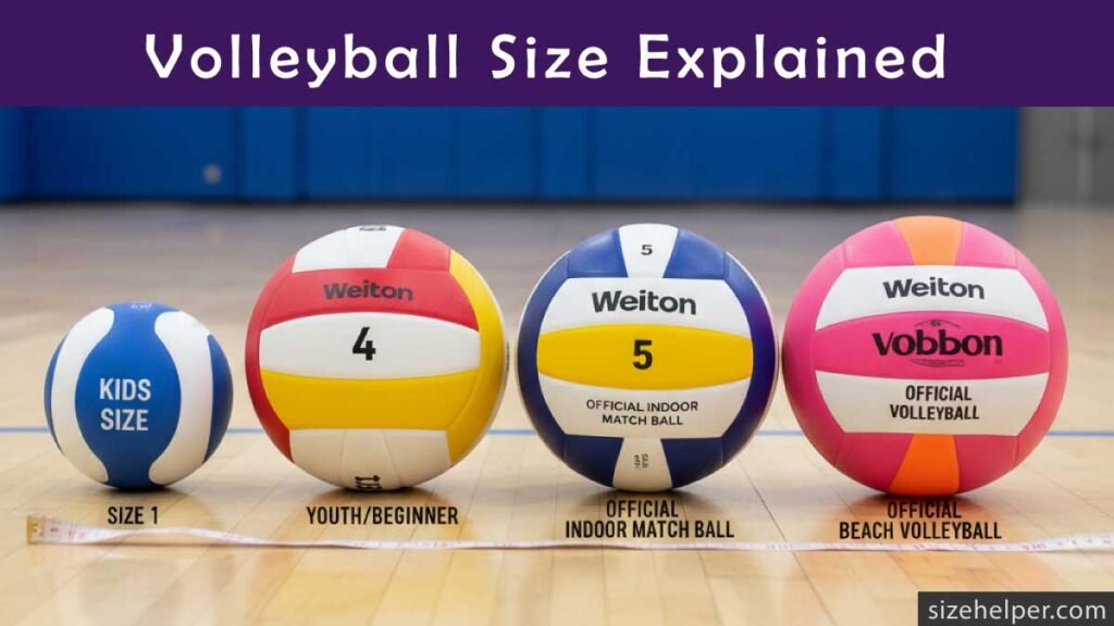Volleyball Size Explained