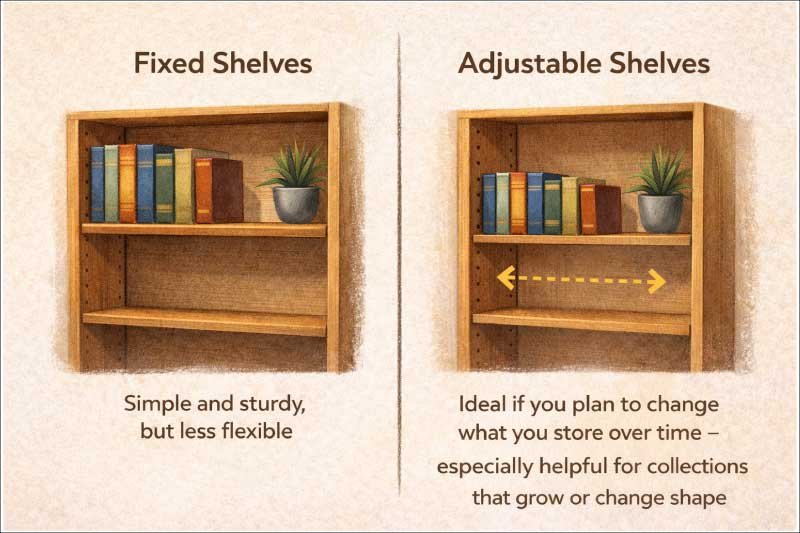 Adjustable vs Fixed Shelves