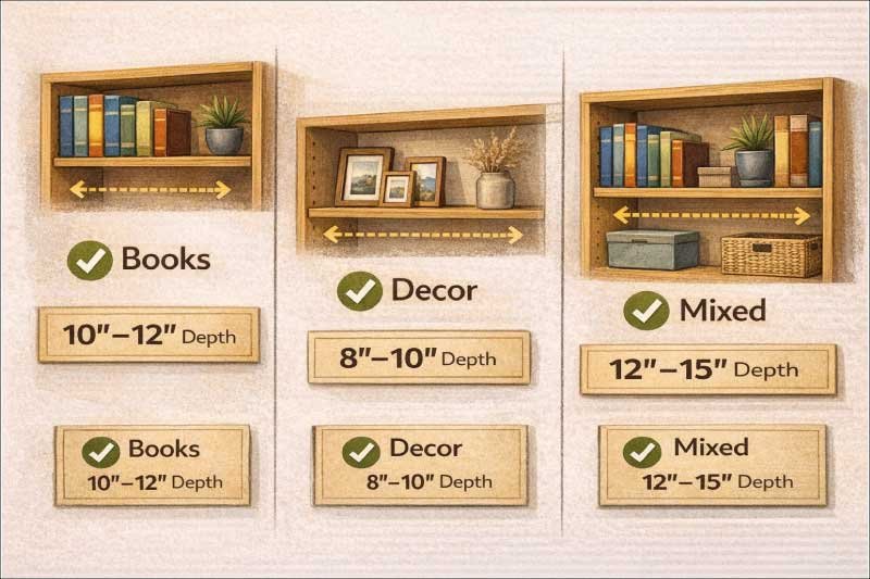Choosing Depth Based on What You Store