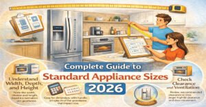 Complete Guide to Standard Appliance Sizes
