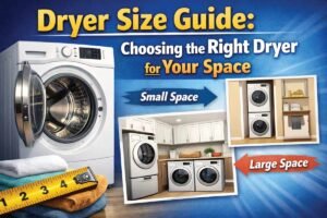 Dryer Size Guide: Find the Perfect Dryer for Any Laundry Room