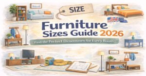 Furniture Sizes Guide 2026: Find the Perfect Dimensions for Every Room