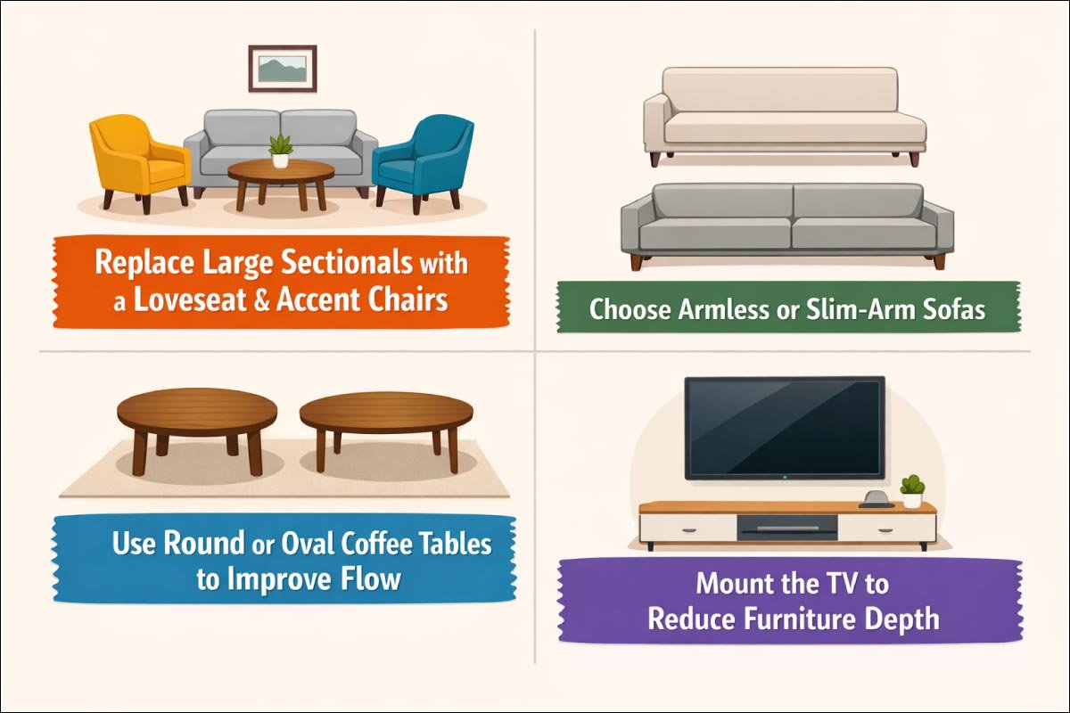Living Room Tips for Small Spaces