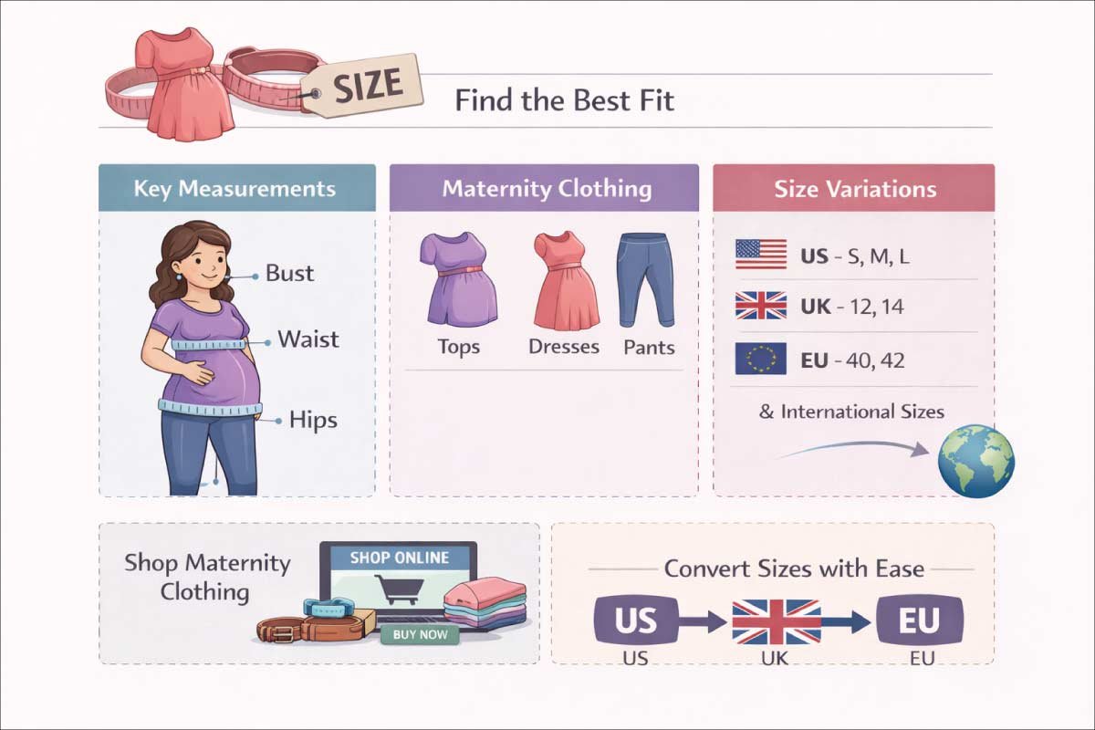 Maternity Clothing Sizes