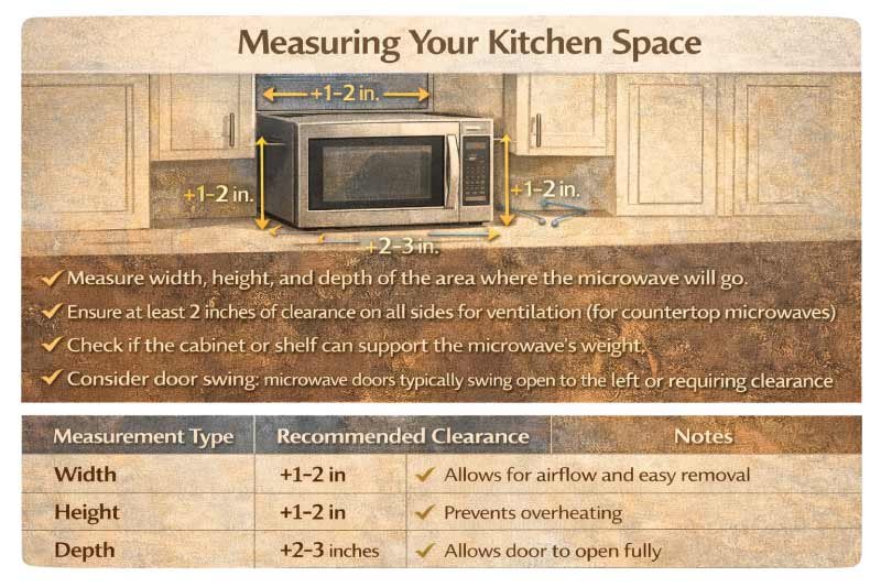 Measuring Your Kitchen Space