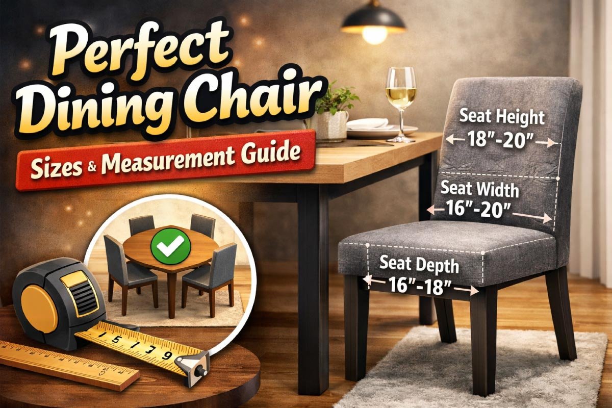 Perfect Dining Chair Sizes