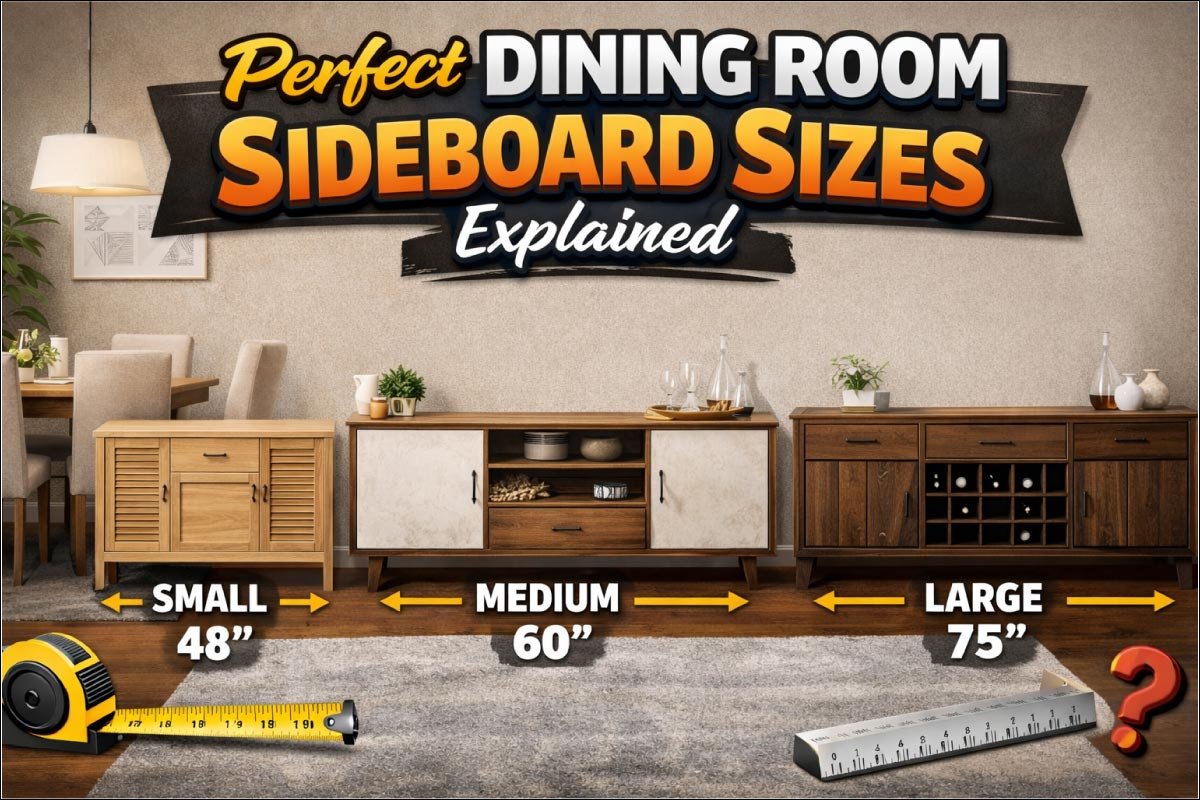 Dining Room Sideboard Sizes