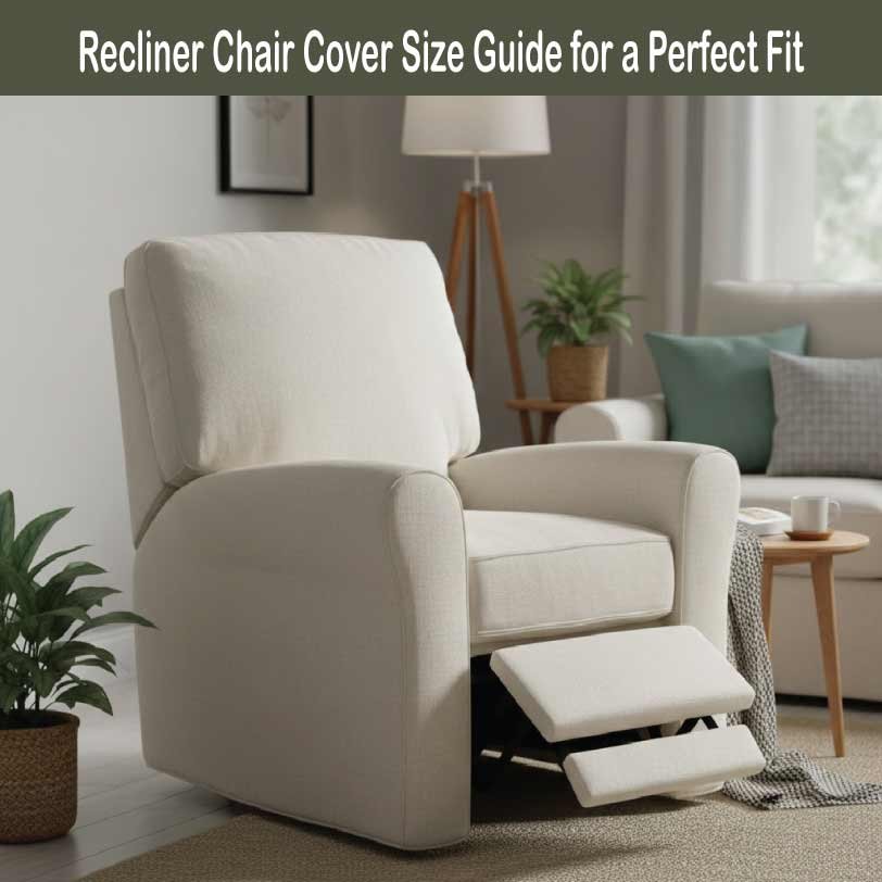 Recliner Chair Cover Size Guide for a Perfect Fit