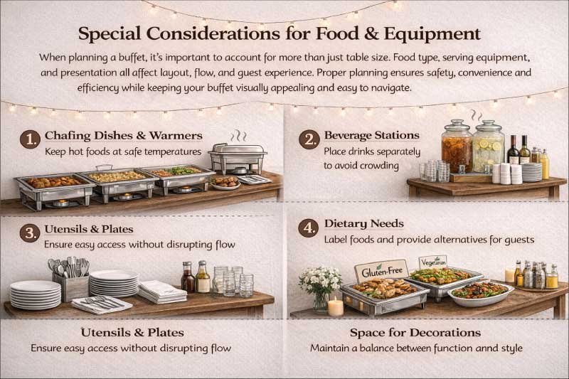 Special Considerations for Food & Equipment