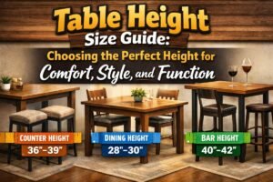 Table Height Size