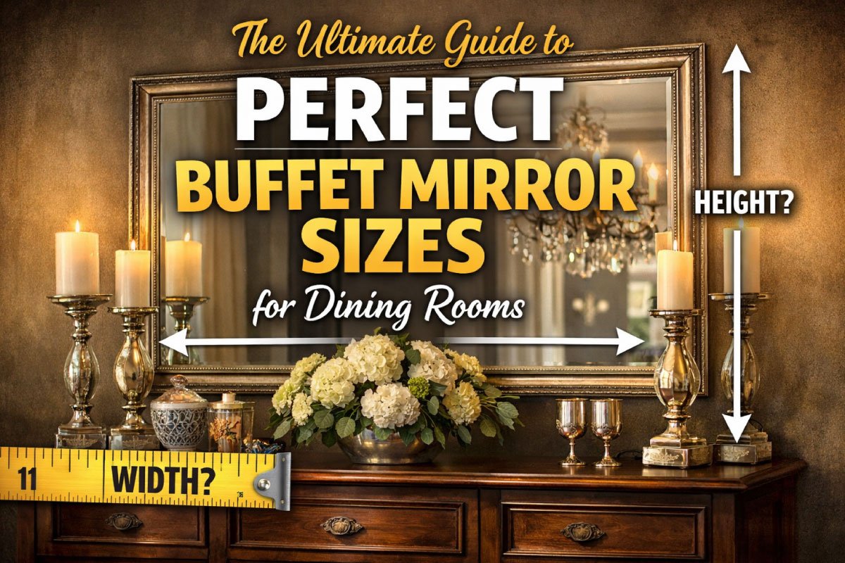 The Ultimate Guide to Perfect Buffet Mirror Sizes for Dining Rooms