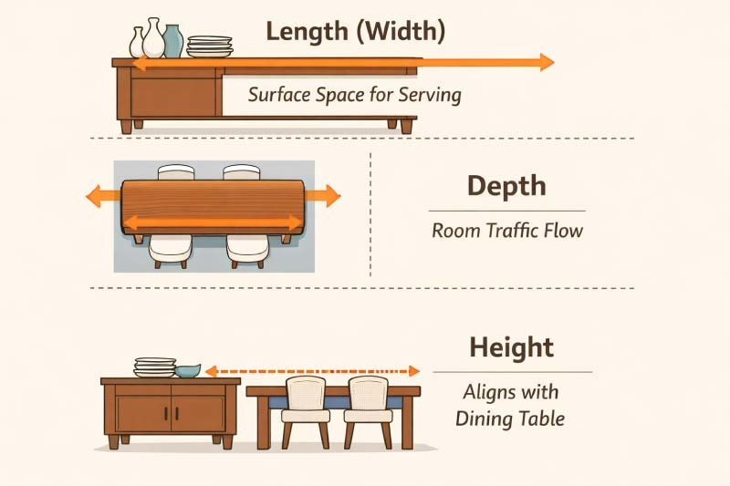 Understanding Standard Buffet Table Dimensions