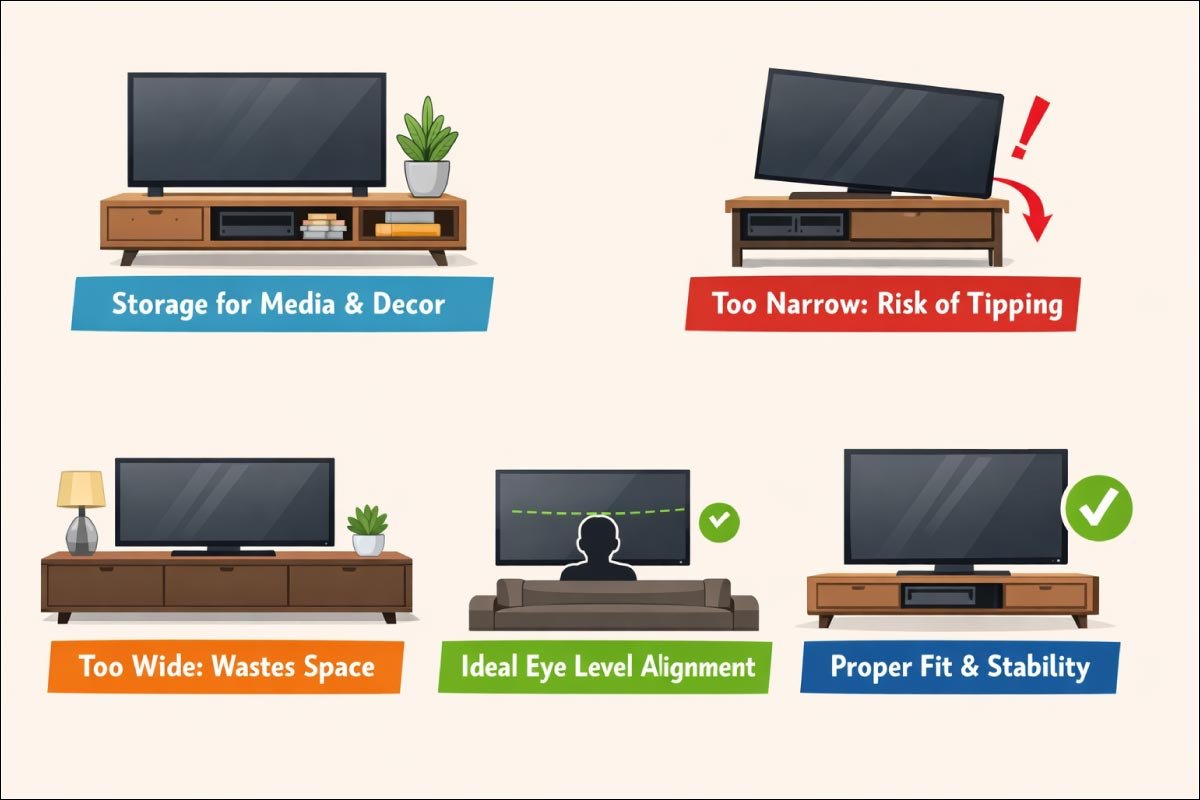Why TV Stand Size Matters