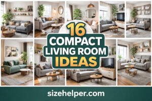 16 compact living room ideas