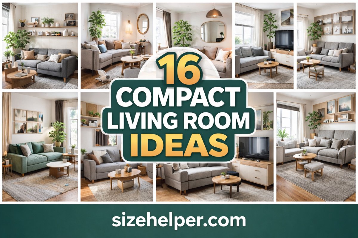 16 compact living room ideas