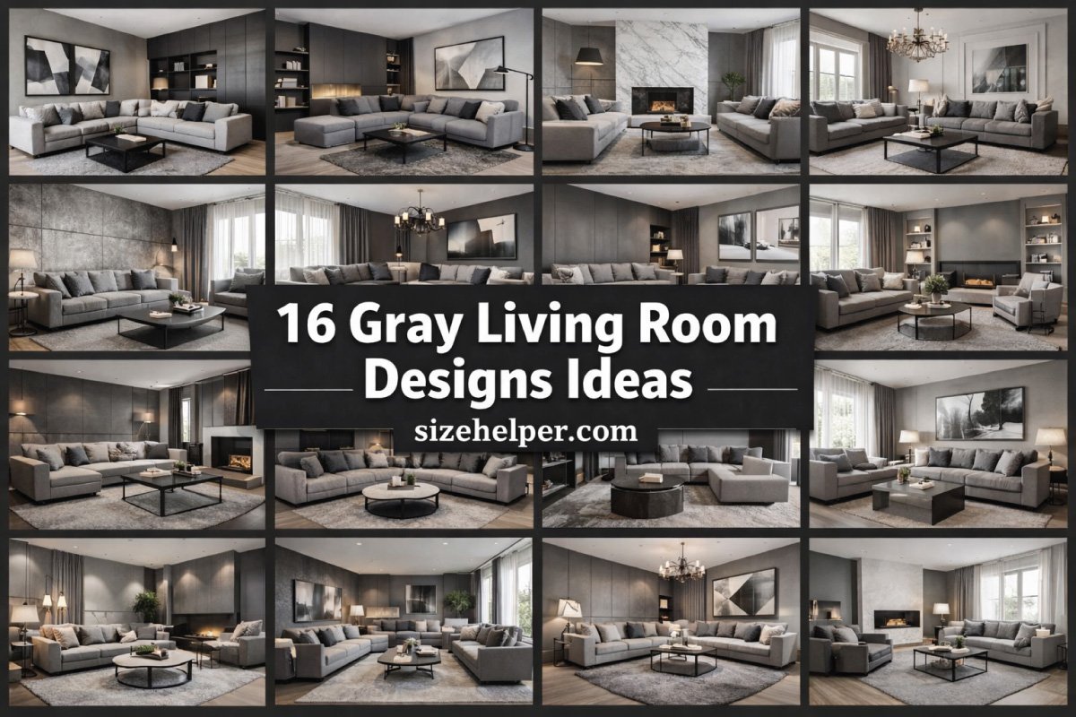 16 gray living room designs ideas