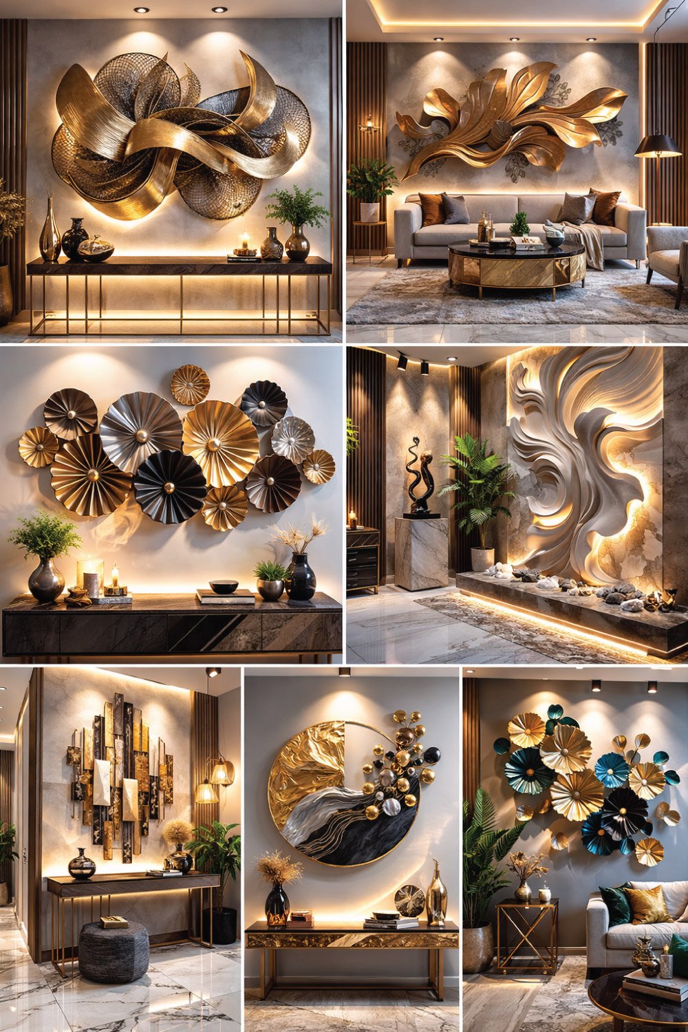3D Wall Sculptures