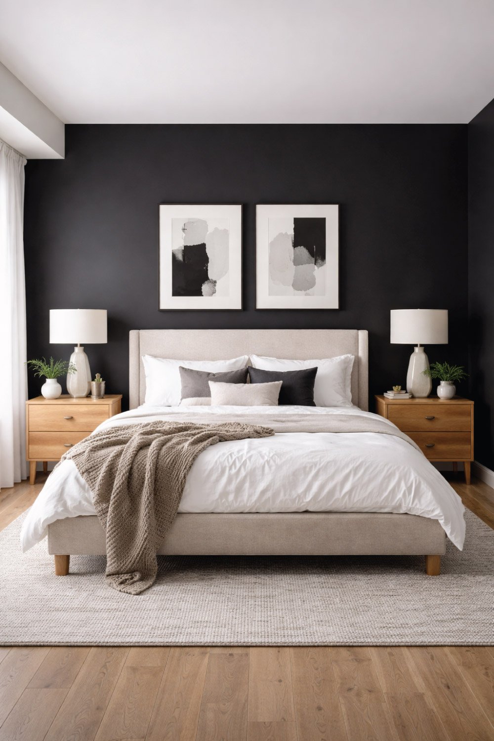 Black Accent Wall for Instant Drama DEGIN