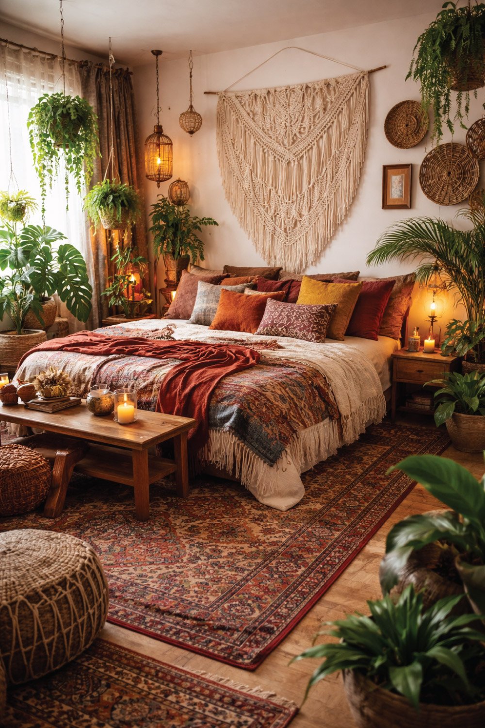 Bohemian Master Bedroom DEGIN