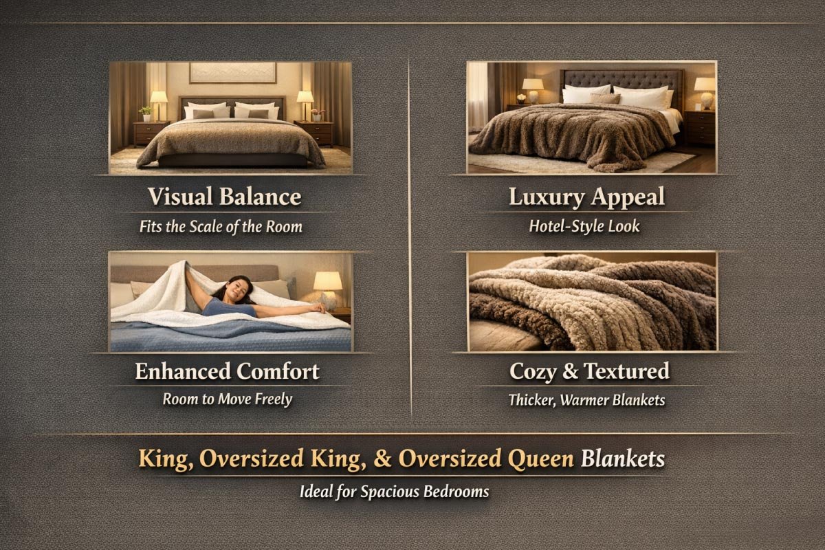 Choosing Blanket Sizes for Large Rooms