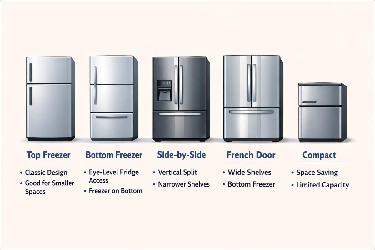 Consider Fridge Layout and Door Configuration