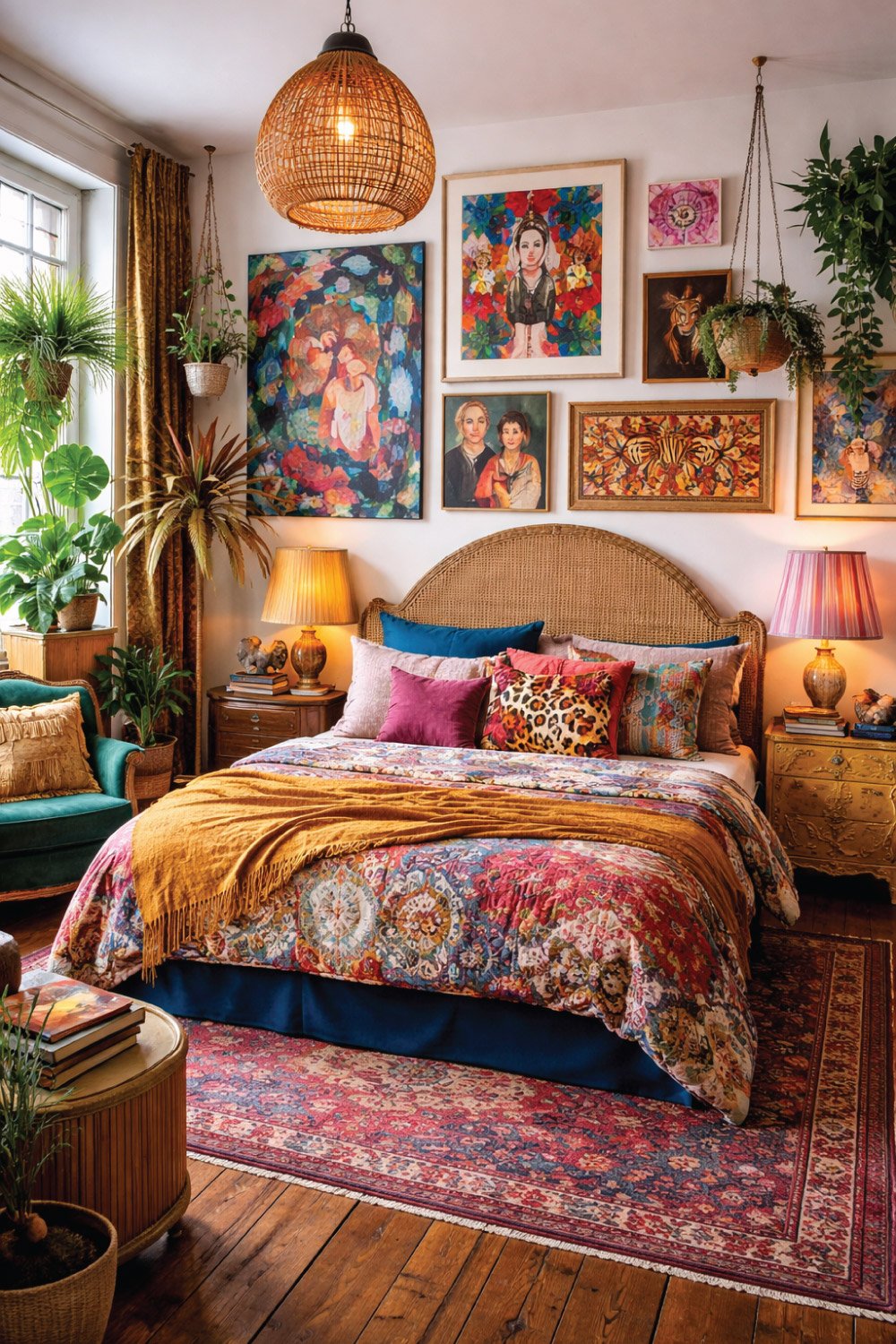 Eclectic Bedroom