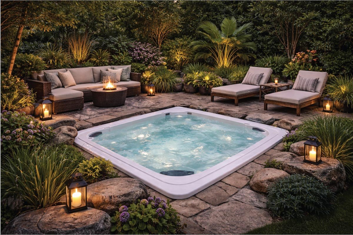 Garden Jacuzzi Design