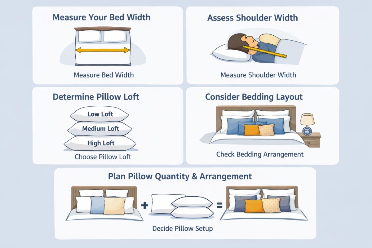 How to Measure Your Pillow Space