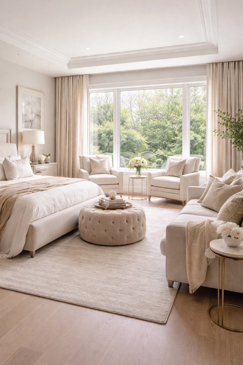 Master Bedroom with Seating Area DEGIN