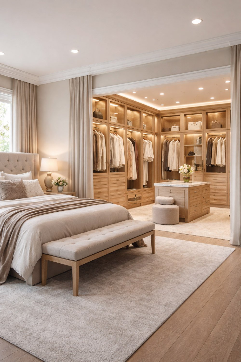 Master Bedroom with Walk-In Closet-Design-DEGIN