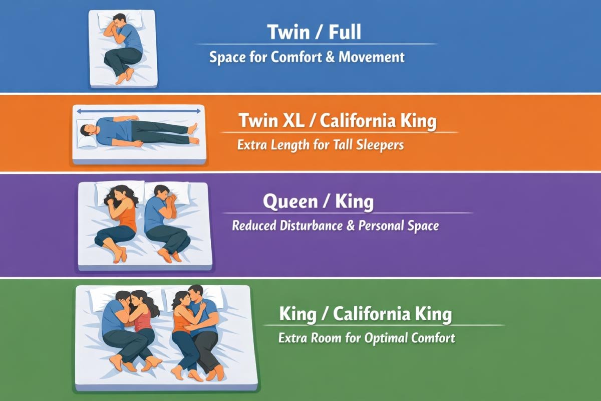 Matching Mattress Size to Sleeping Habits