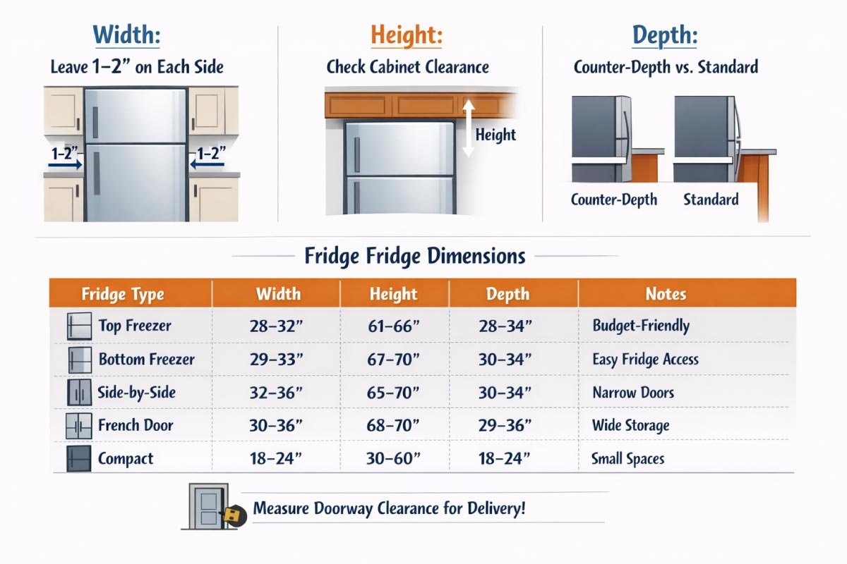 Measure Your Kitchen Space Accurately