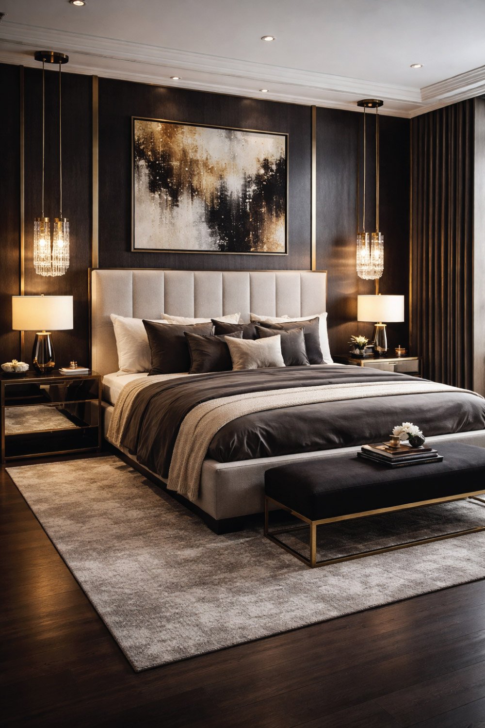 Modern Luxury Bedroom-DEGIN