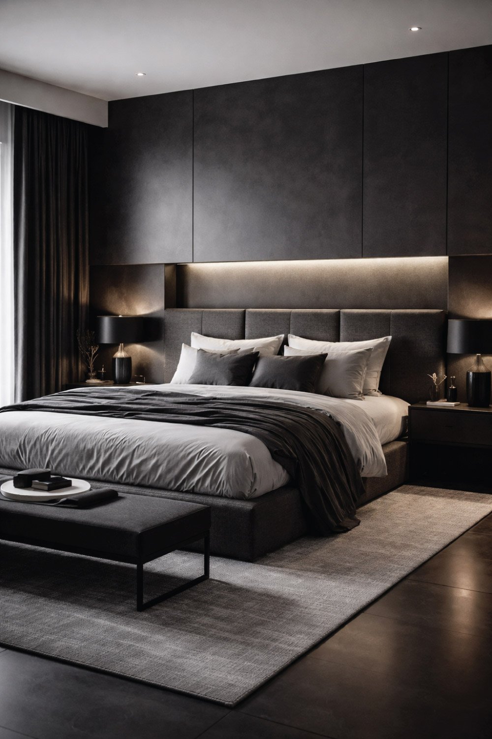 Monochrome Bedroom DEGIN