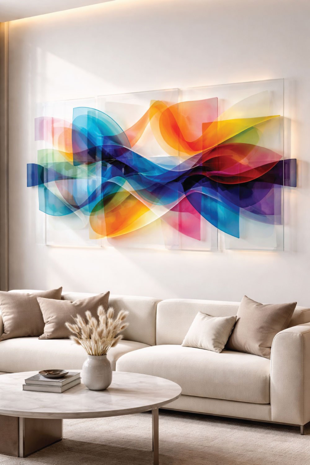 Multi-Layered Acrylic Art