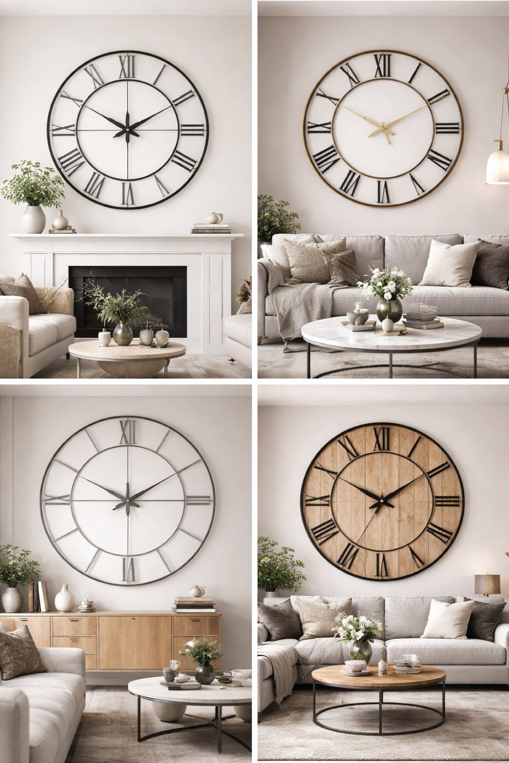 Oversized Wall Clocks
