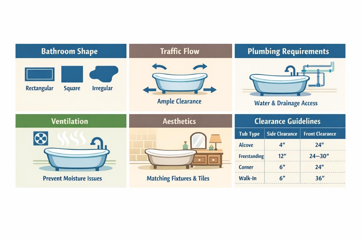 Planning Your Bathtub Layout