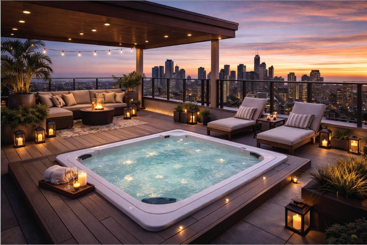 Rooftop Jacuzzi Design