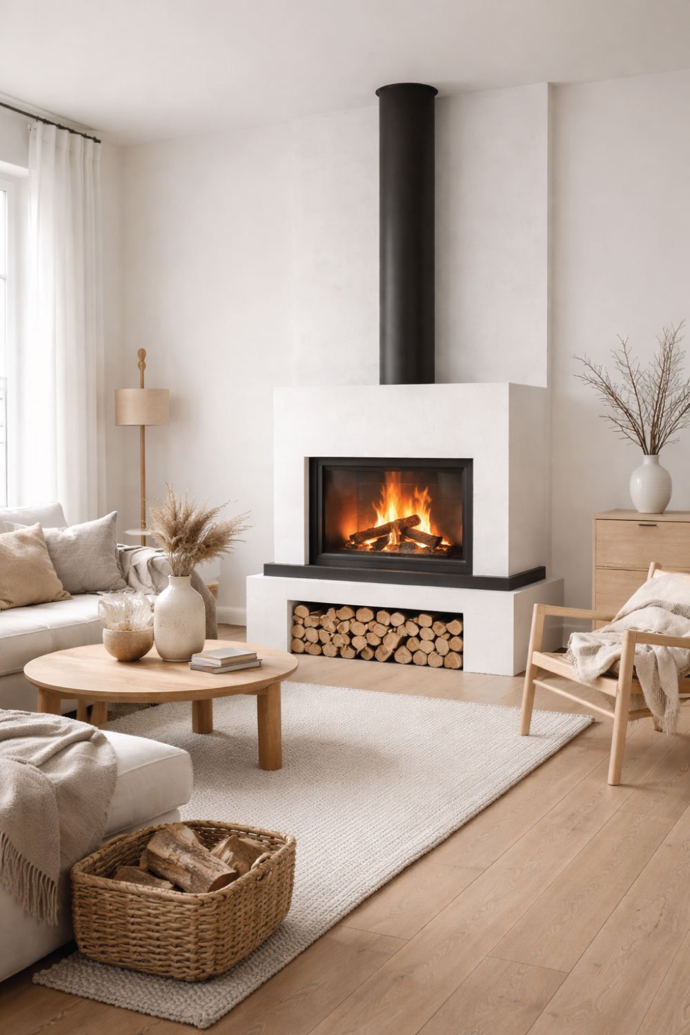 Scandinavian Fireplace