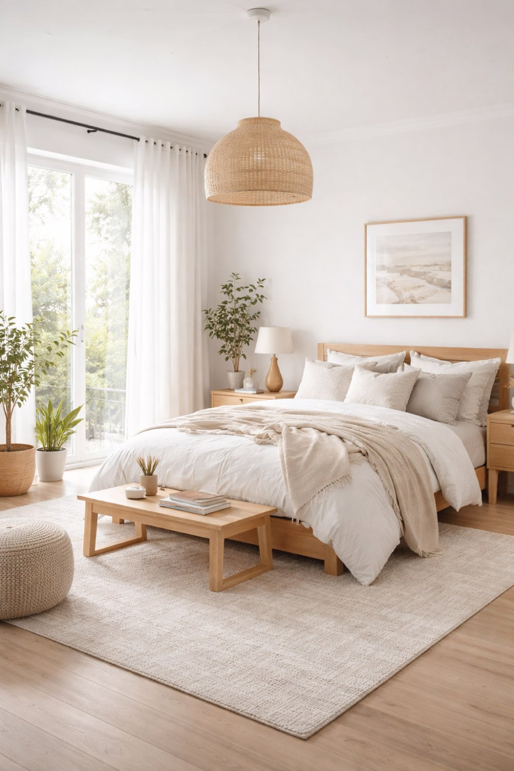 Scandinavian Master Bedroom-DEGIN