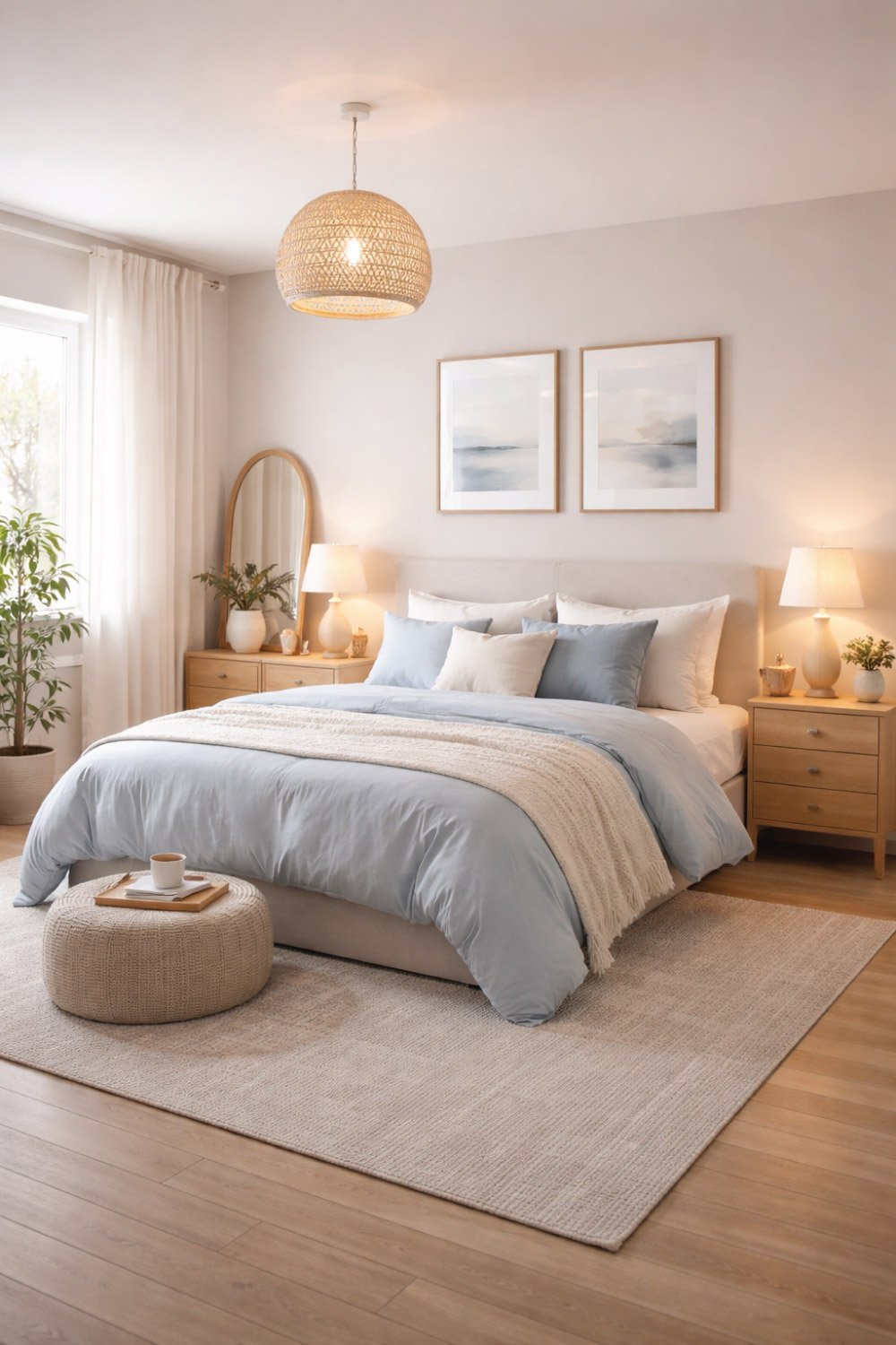 Simple Bedroom for Relaxation