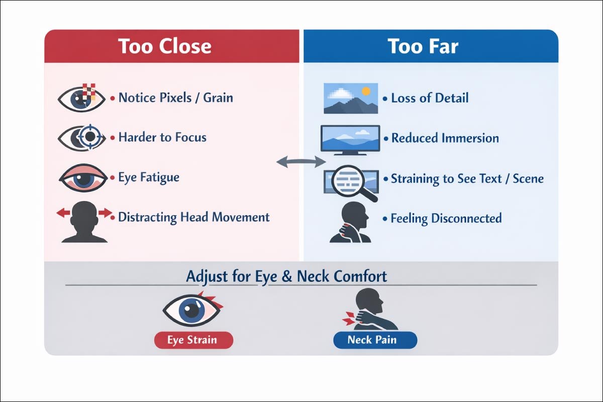  Sitting Too Near or Too Far
