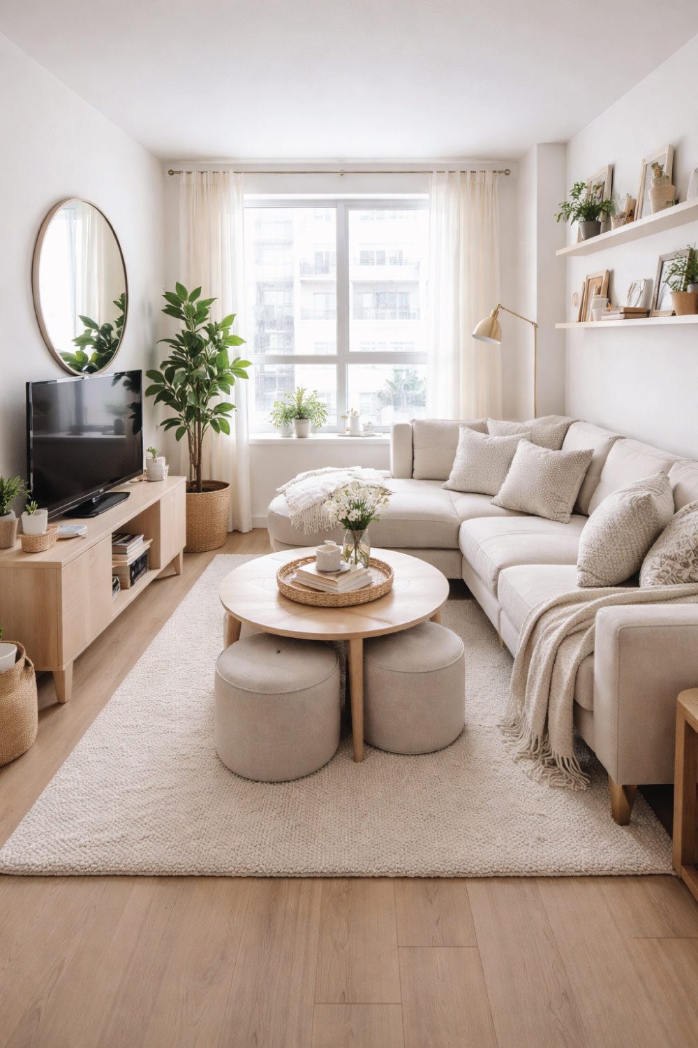 Small Apartment Living Room Design