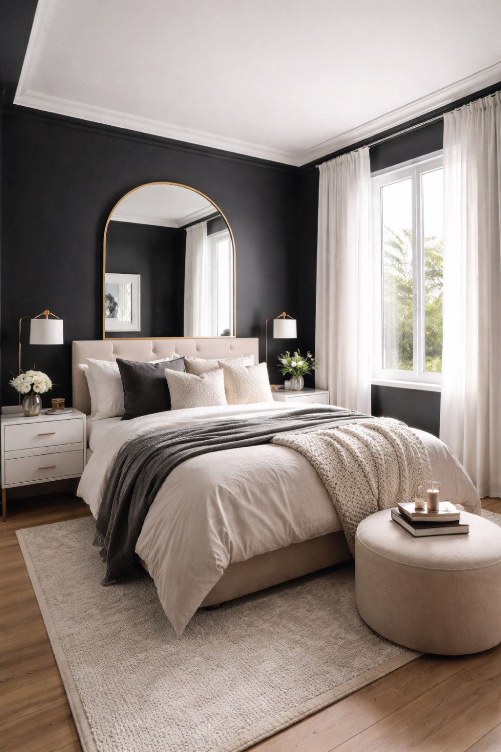 Small Black Bedroom Done Right DEGIN