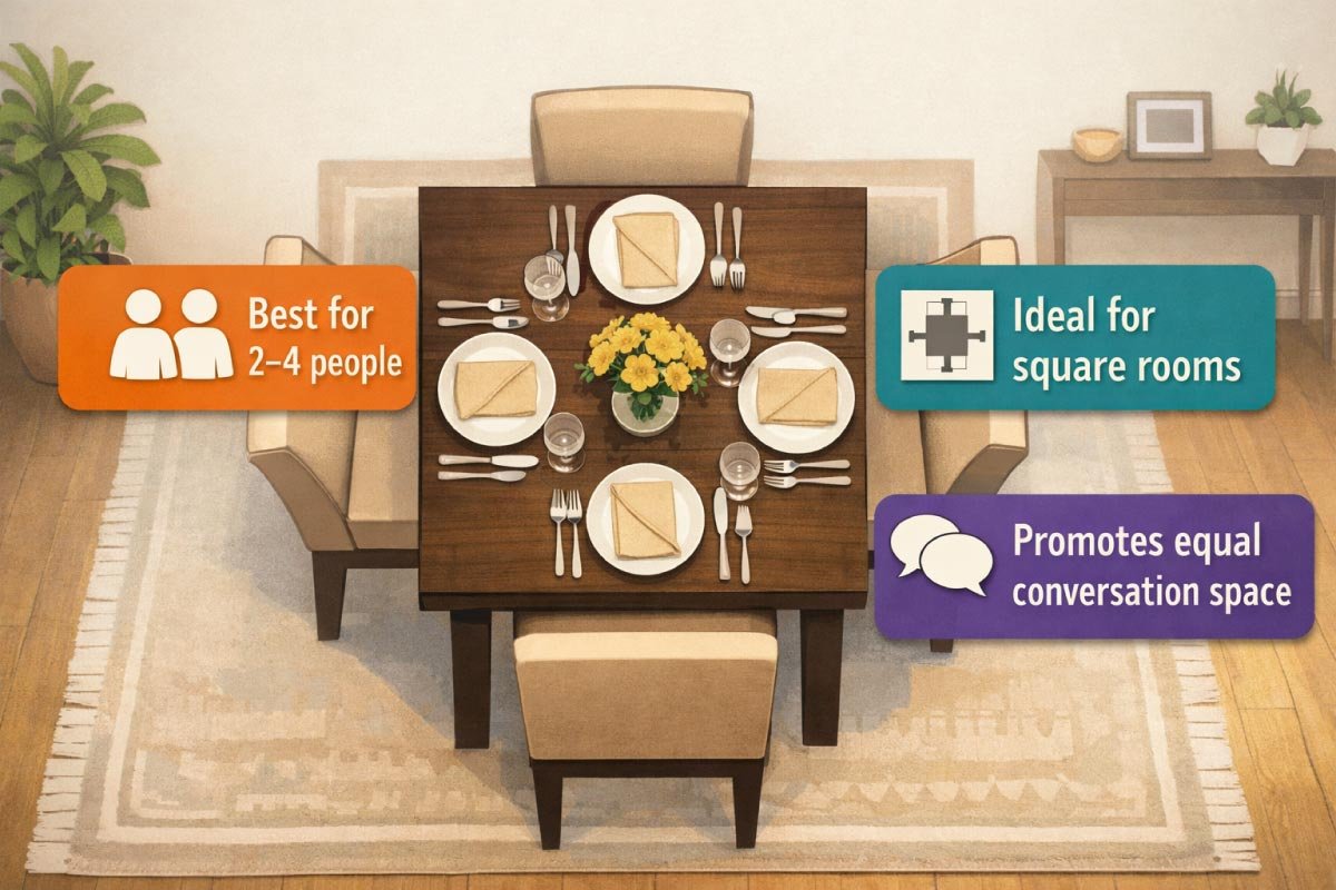 Square Dining Tables